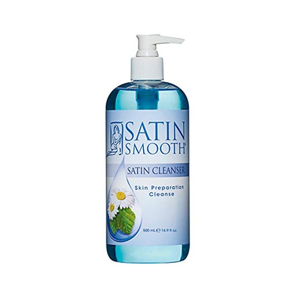Satin Smooth Cleanser Skin Preparation Cleanse 16.9oz