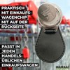 Huuraa Dog Dad Tapse Keyring Gift Shopping Trolley Token Dog