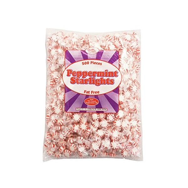 Quality Candy Company Peppermint Starlights, 5 Pounds