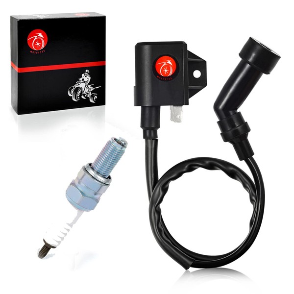 MOTO1988 Ignition Coil & Spark Plug For Arctic Cat 400