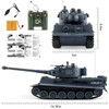 Rc Tanks,1:28 WW2 German Tiger Army Tank Toys for Boys,9