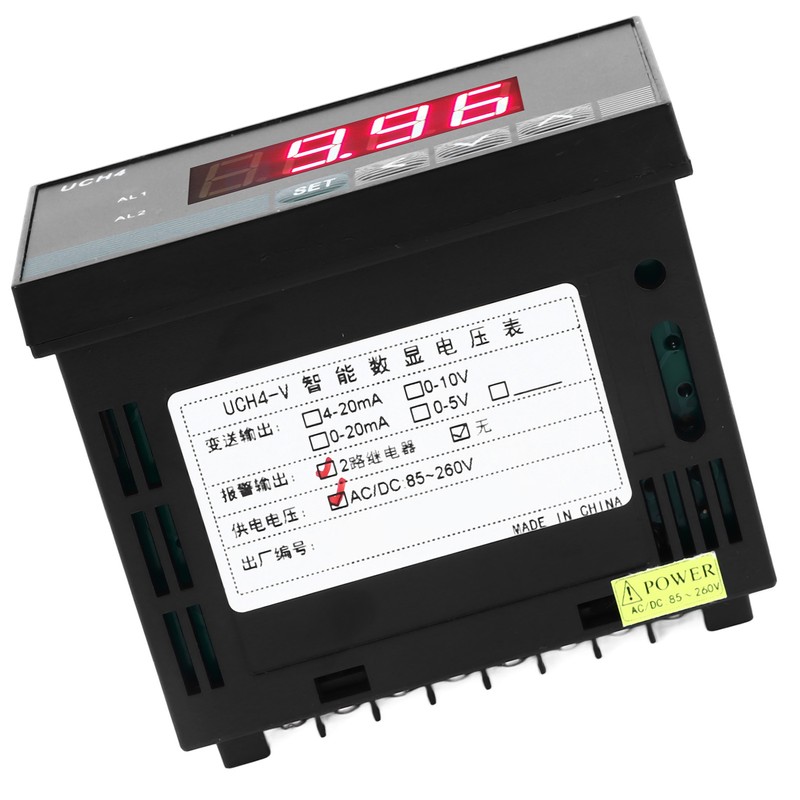 Digital Voltmeter AC DC Voltage Tester Meter 85‑260V Input 2