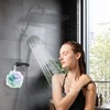 Hibbent Adjustable Shower Head Holder for Slide Bar, Universal 18.5-25mm