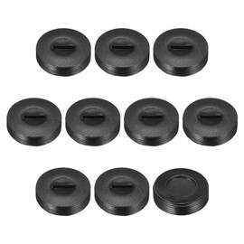 Rebower Carbon Brushes Holder Caps Plastic Cover Caps [for Motor Brushes] - 22mm OD/6.7mm/10 Pcs