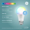 GE LED+ Color Changing LED Light Bulbs with Remote, No