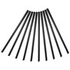 PATIKIL 10 PCS 10mm Binding Bars Plastic Binding Bars Slide