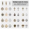 TREEWETO Men's Albert Chain Pocket Watch Curb Link Key Chain