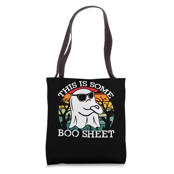 This Is Boo Sheet Ghost Retro Halloween Costume Men Women
