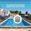Poolzilla 50 Pack White Pool Safety Fence Hole Cover |