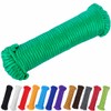 PerkHomy 90 ft 14 inch (7mm) Nylon Poly Rope Flag