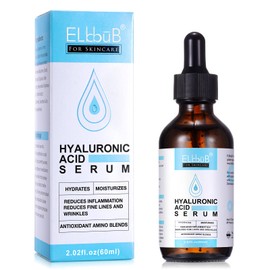 Hyaluronic Serum - Anti-Ageing Face Care with Hyaluronic Acid and Aloe - Remove Dark Circles, Anti Ageing, Anti Wrinkles, Moisturiser 60 ml