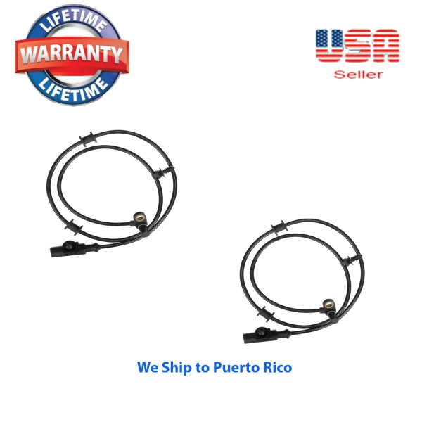 Aftermarket Products Set of 2 ABS Wheel Speed Sensor Front