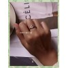 TENDER LIHOME Anillo Protección Ojo Turco Plata .925 Mujer Ajustable