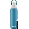 Brita Insulated Filtered Water Bottle with Straw, Reusable, Stainless Steel