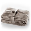DecoKing Cuddly Microfiber Blanket Bedspread Fleece Faux Fur Blanket Fluffy