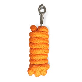 Lead rope with panic hook for horse in various stylish designs. Leash, ties pony, donkey, goat