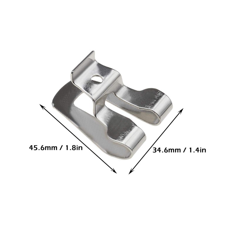 EMSea 2Pcs Electric Drill Belt Hook Clips Compatible with DeWalt