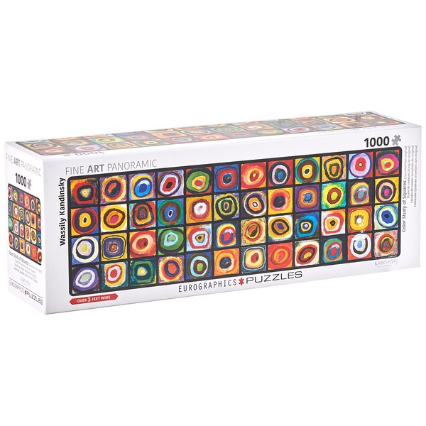 EuroGraphics Color Squares Panoramic by Wassily Kandinsky 1000-Piece Puzzle (6010-5443)