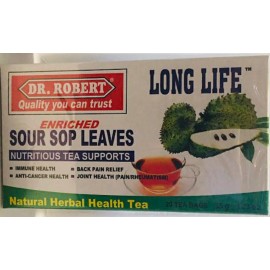 Dr Robert Sour Sop Leaves Tea - 1-pack ( 20 Bags ) 35 g