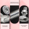 GAGIRA 130pcs M5 M6 T Bolts, T Track Bolts and