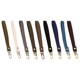 fatteryu New Replacement Faux Leather Wrist Strap For Clutch Wristlet Purse Pouch Handbag Navy