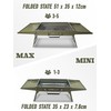 Charmline 20x14 inches Big Portable Charcoal Grill, Compact Grill with