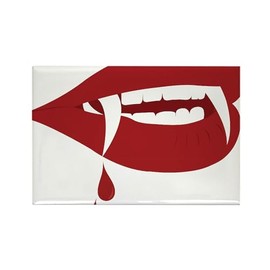 CafePress Vampire Rectangle Magnet, 3"x2" Refrigerator Magnet
