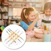 6 Pieces Double Sided Wax Carving Clay Sculptor Tools, Modelling