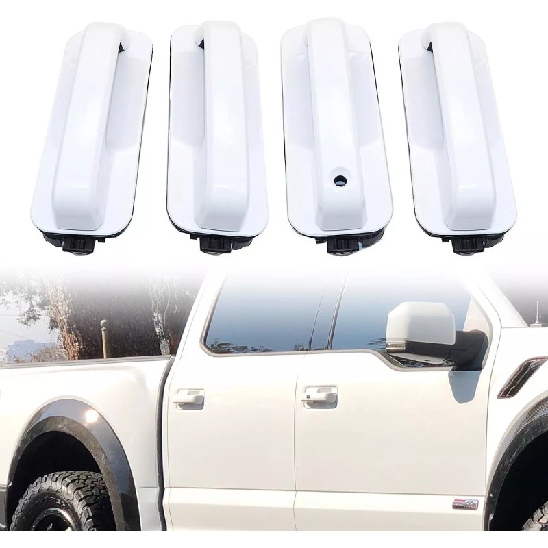 Liangren 4x Fit 15-20 Ford F-150 F150 Oxford White Door