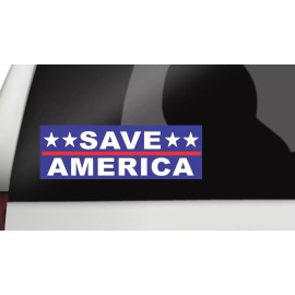 Sticker Tiger Save America, Make America Great Again Trump 2024 Sticker Decal