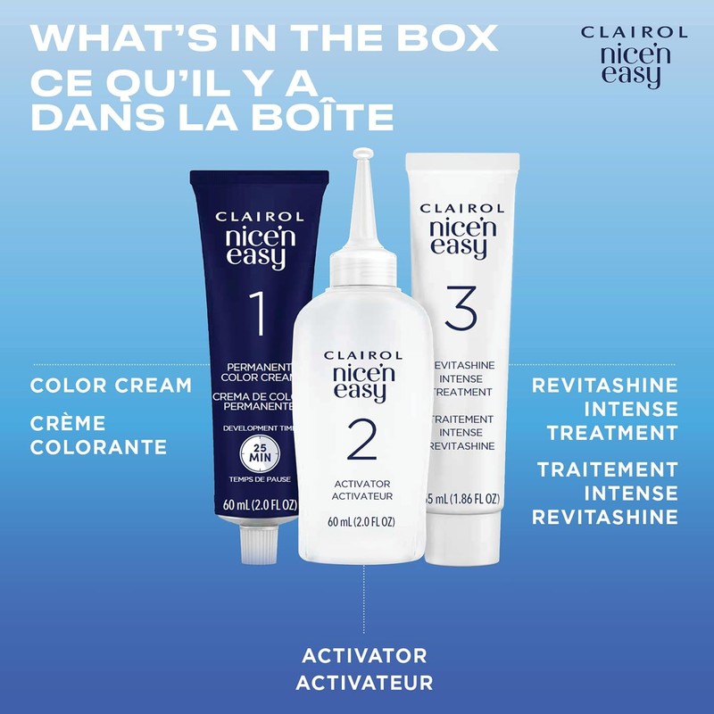 Clairol Nice'n Easy Permanent Hair Dye, 9A Light Ash Blonde
