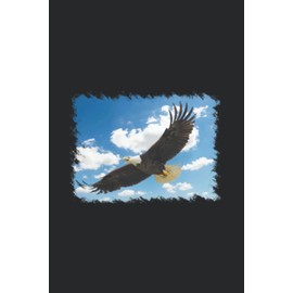 Bald Eagle: Bald Eagle Flying: Notebook for American Eagle 6x9 lined with lines