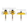 YONICO Raised Panel Cabinet Door Rail and Stile Router Bits