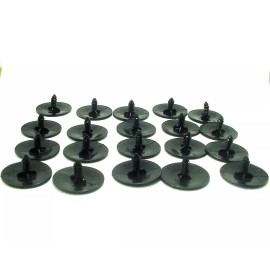 GM 20 Hood Insulation Clips Fasteners Nylon Retainers Fits Many GM Vehicles