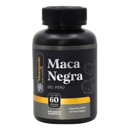 Maca Negra Peruana | 1000 Mg | Momosie | 60 Caps | + Testo