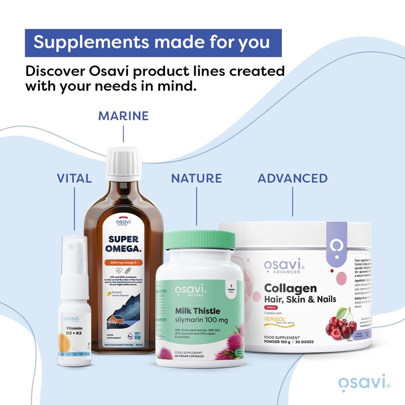 OSAVI Chaga Mushroom Extract Capsules, 1000mg, 60 Vegan Caps, Standardised