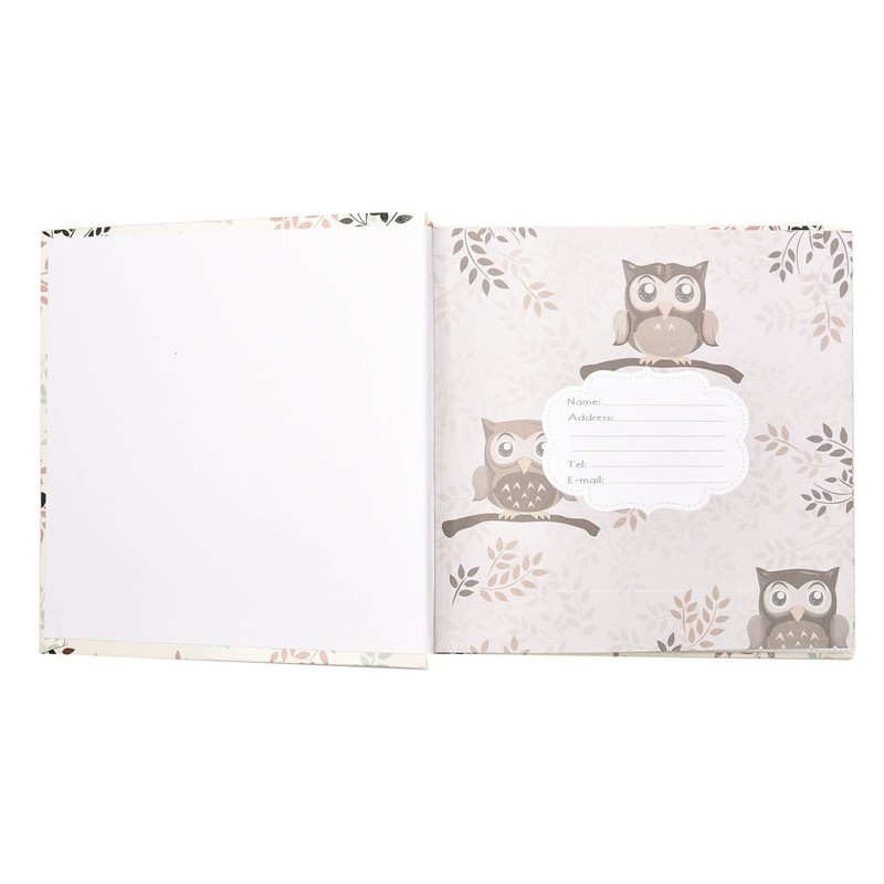 Arpan Owl Design Photo Album Slip In Case Memo Album