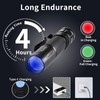 KunHe 10 Pack 365nm UV Flashlight Black Light USB C