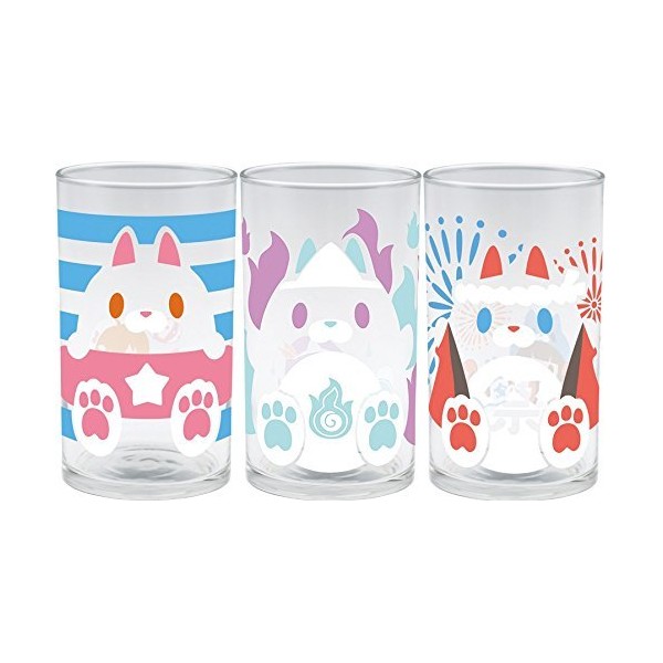Ichiban Kuji White Cat Project, Nya!! F Prize, Summer Enjoy Glass, 3 Types