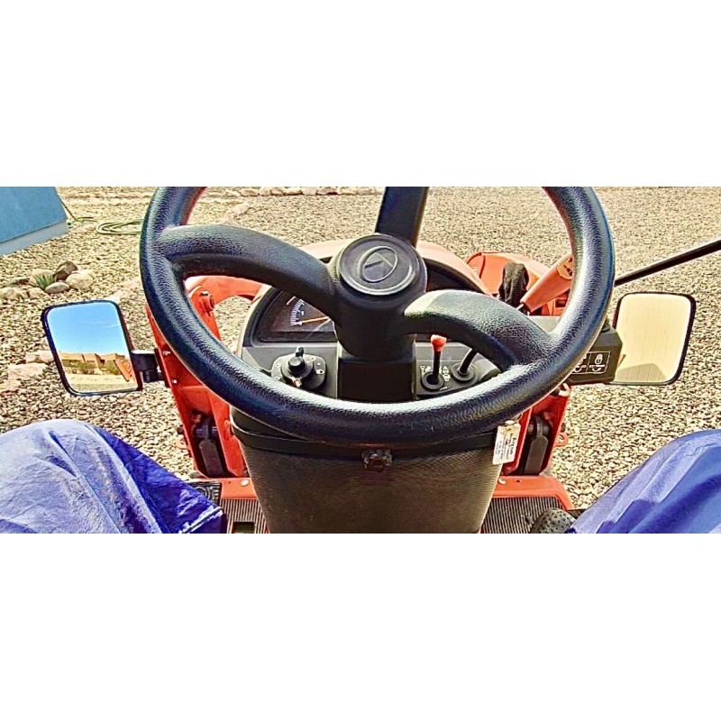 Magnemirror 690 LB RATED MAGNETIC Side Mirror UTV ATV Tow