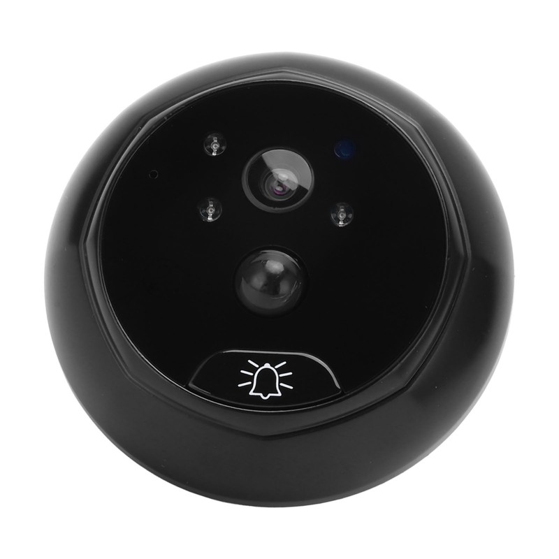 Digital Peephole Viewer Video Doorbell Camera 4.3in Indoor Monitor PIR