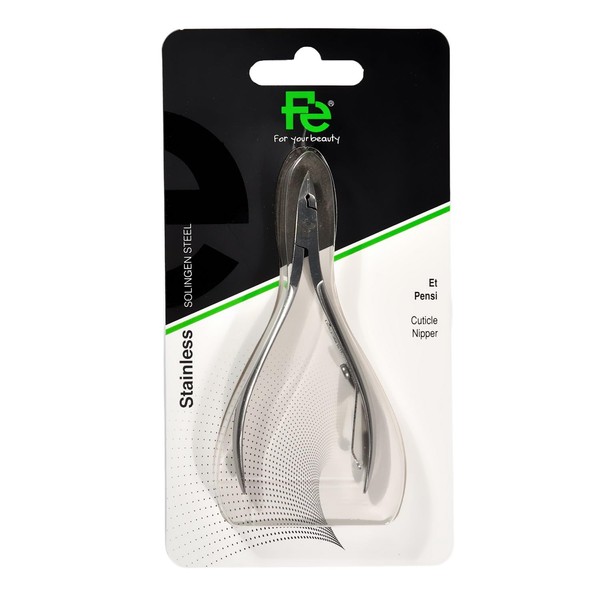Fe Cuticle Nipper - Professional-Grade Stainless Steel, Precision Sharp Blades for Effortless Cuticle Trimming, Manicure & Pedicure Essential