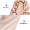 Baluue 3Pcs Satin Bonnet with Wide Elastic Band for Women