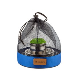 Stainless steel tableware mass kit (Green)