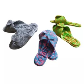 HERAKAN 국산 EVA 발지압 슬리퍼 거실 실내 건강 슬리퍼 [헤라칸지압슬리퍼(그레이XL)] Korean-made EVA Foot Pressure Slippers Living Room Indoor Health Slippers [Herakan Pressure Slippers (Gray XL)]