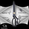 Professional Fabric Scissors - Heavy Duty Sewing Shears with High