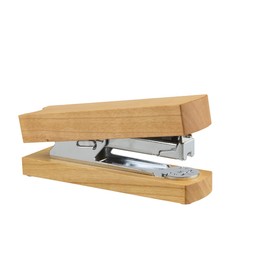 High Quality Cherry Wood Stapler - Stapler Wood Stainless Steel Refillable for Office 2-30 Sheet Capacity