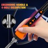 Soldering Iron, 90W Soldering Kit, LCD 12-in-1 Soldering Tool, Adjustable