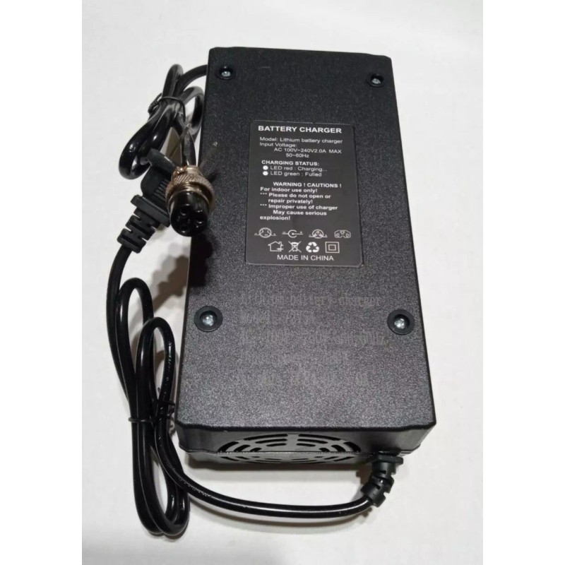 coming data FAST SMART 84V Charger GX16 3pin 5A for