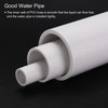 MECCANIXITY 4 Inch PVC Rigid Tube Round Pipe Tubing Hardware